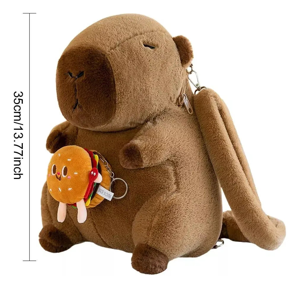 Mochila Peluche Capibara