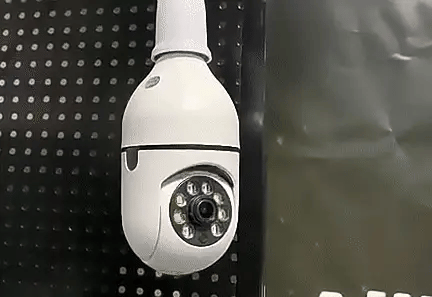 Foco Cámara de Seguridad HD Panorámica