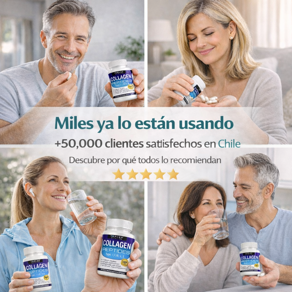 Collagen Toplux® - Colágeno para Juventud y Firmeza 60 Caps.
