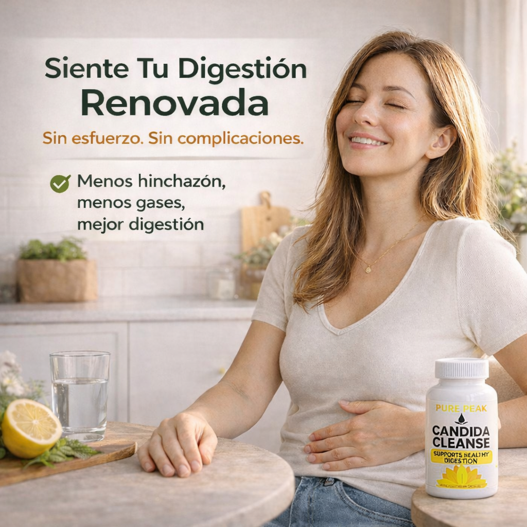 Candida Cleanse™ Recupera tu salud digestiva 60 Caps.