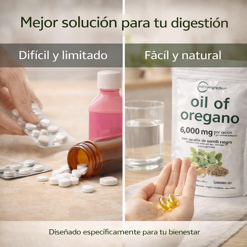 Microingredients® - Aceite de Orégano 60 cápsulas