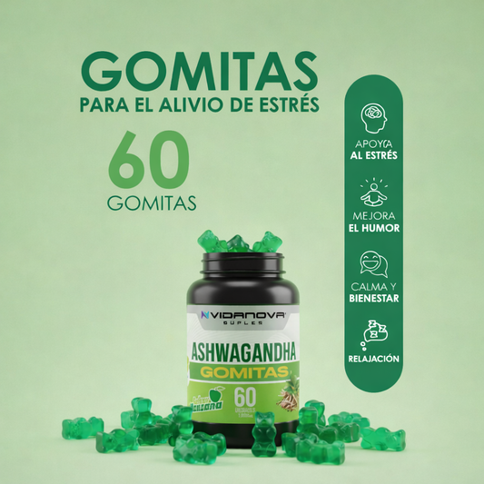 Ashwagandha Vidanova® - Alivia estrés y ansiedad