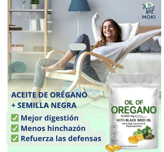 Microingredients® - Aceite de Orégano 60 cápsulas