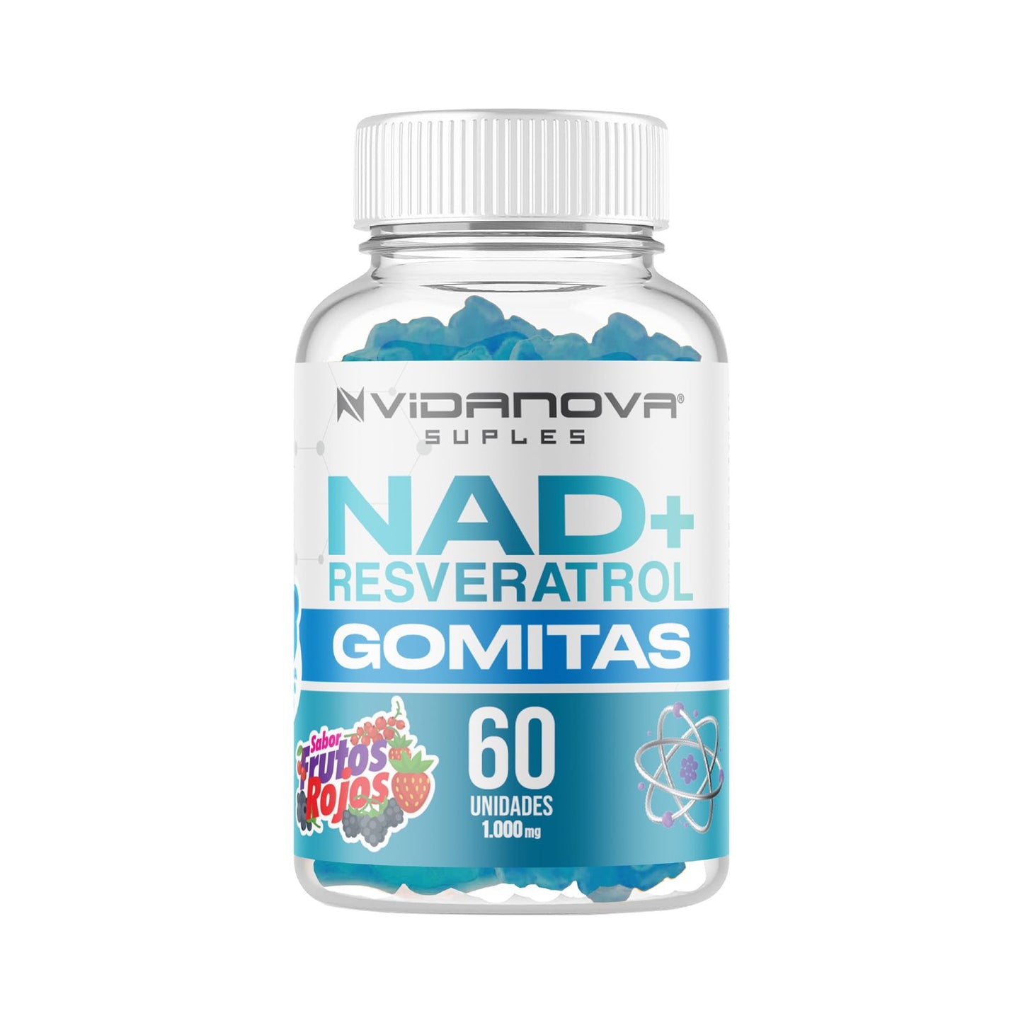 Nad+ Resveratrol Vidanova® Antienvejecimiento