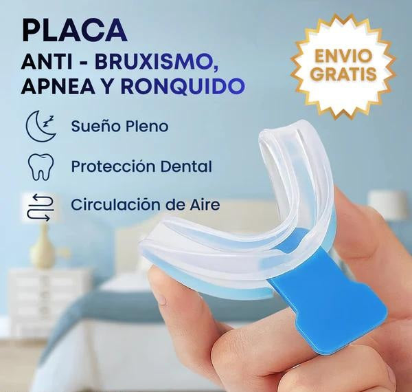 Placa Anti Bruxismo, Apnea y Ronquido