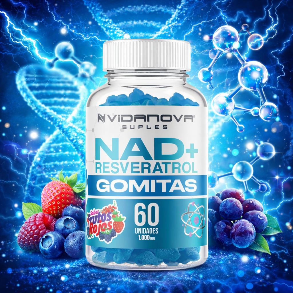 Nad+ Resveratrol Vidanova® Antienvejecimiento