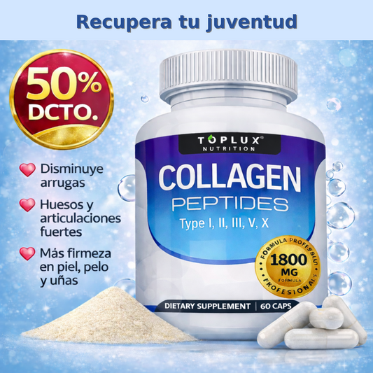Collagen Toplux® - Colágeno para recuperar Juventud y Firmeza